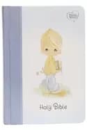 nkjv precious moments small hands bible blue hardcover comfort print holy