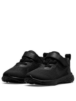 Nike Revolution 6 Infant Trainer - Black/Grey, Size 5.5