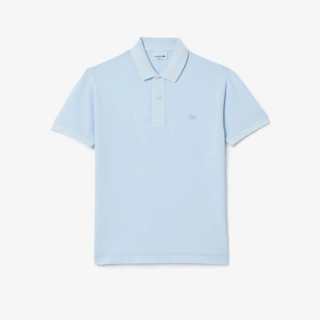 Lacoste Classic-Fit Natural Dye Polo Shirt Blue male 2XS