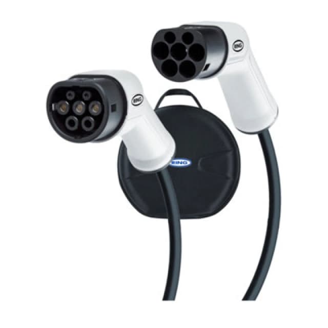 Ring Ring Type 2 to Type 2 Single Phase 16A 5m EV Charging Cable