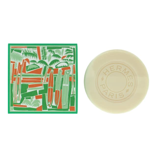 Hermes Eau de Basilic Pourpre Sea Suft Fun Soap Bar 100g