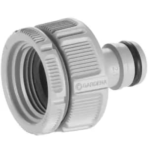 Gardena Original Threaded Tap Hose Pipe Connector 21 & 26.5mm
