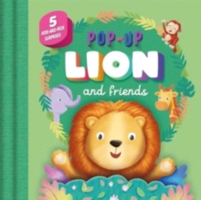 Pop-Up Lion and Friends Board book