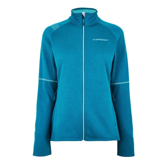 La Sportiva Womens Sport Element Full-Zip Fleece Crystal female 14 (L)