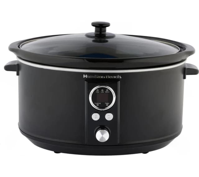 HAMILTON BEACH HBCDE650BLK Slow Cooker - Black 5060916371743