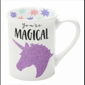 Magical Unicorn Glitter Mug