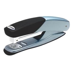 Rexel Torador Full Strip Stapler Metal Rubber Base 25 Sheets Silver/Black