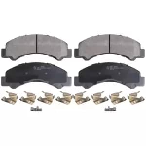 Brake Pad Set 16951 by Febi Bilstein vehicle-dependent installation sides