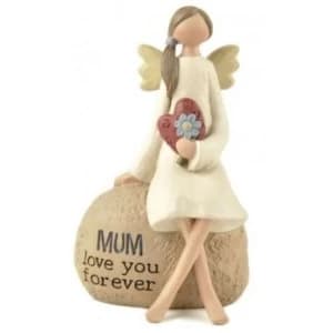 Sitting Mum Angel Decoration
