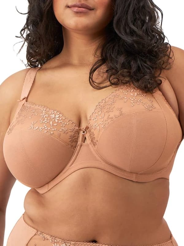 Elomi Womens Zarla Full Cup Bra in Nude Size: 32G Nude Female 32G