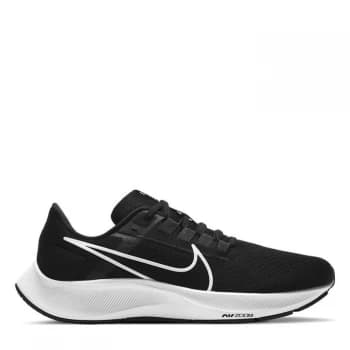 Nike Air Zoom Pegasus 38 Mens Running Shoe - Black/White