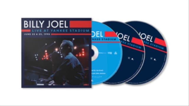 Billy Joel Live At Yankee Stadium - 2CD+Bluray Disc - Sealed 2022 UK 2-CD album set 196587015626
