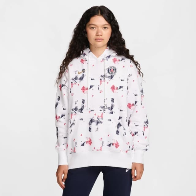 Nike Paris Saint Germain PHNX Hoodie Adults - White White S
