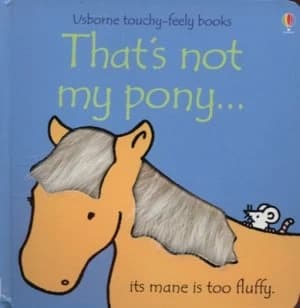 Thats Not My Pony by Fiona Watt and Rachel Wells Hardback