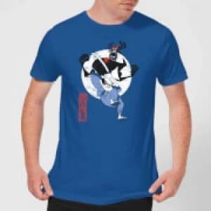 Samurai Jack Eternal Battle Mens T-Shirt - Royal Blue - L