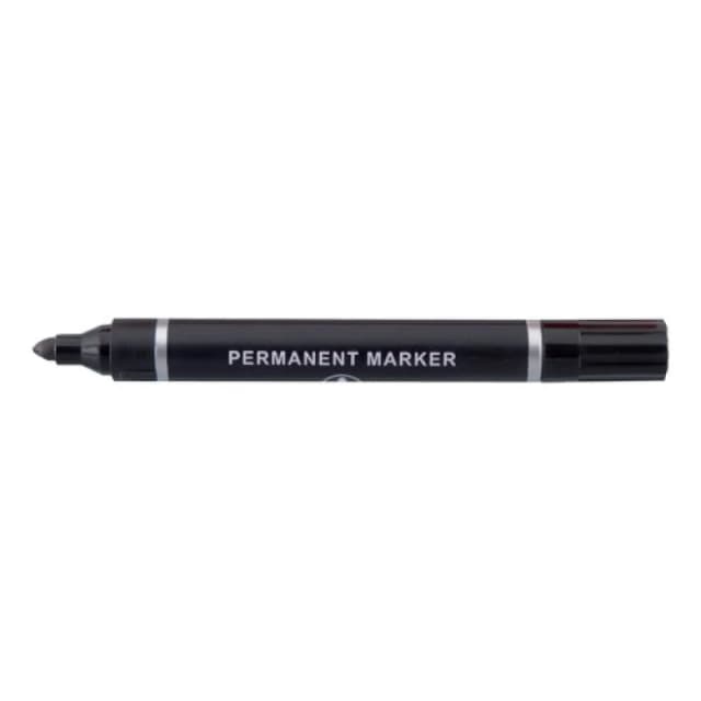5 Star Value Permanent Marker Bullet Tip Black (10 Pack) 638469