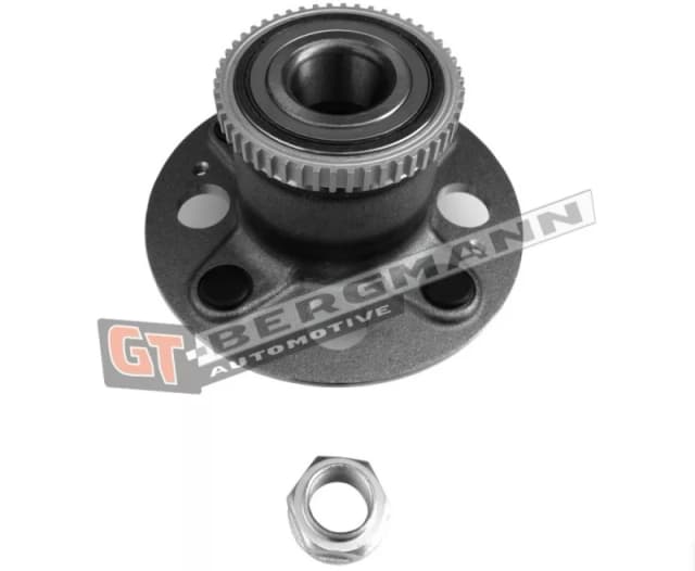 GT-BERGMANN GT24-086 Wheel bearing kit with lock nut, with ABS sensor ring Wheel Bearing Kit (654)