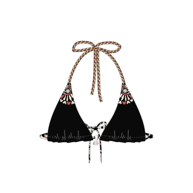 banana moon Womens swimsuit top Banana Moon Crico Tomales Noir Female S