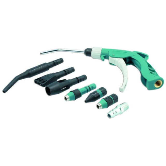 Laser Laser - Tools Air Blow Gun Kit 9pc Max Pressure 220psi In An eva Foam Tray 7835 5018341078355