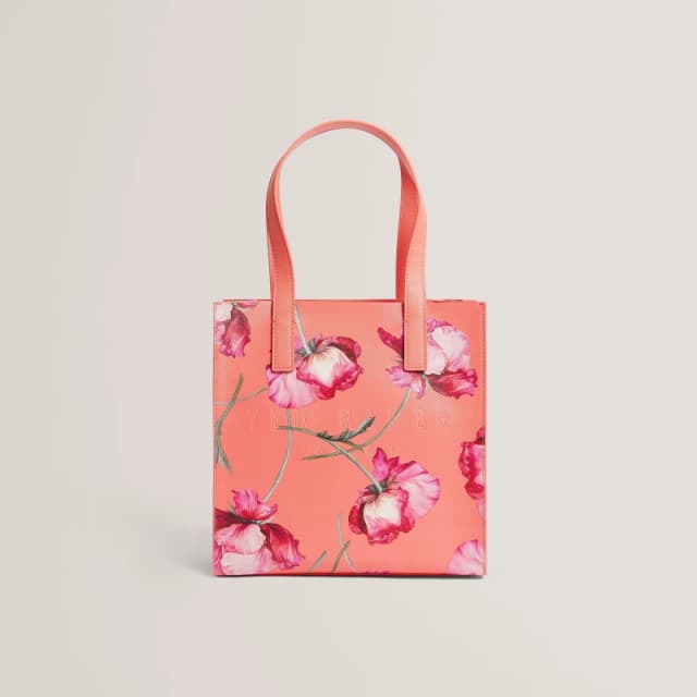Ted Baker Large Soocon Shopper Bag Coral Print female One Size