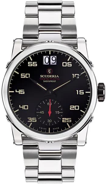 CT Scuderia Watch Touring Testa Piatta - Black CTS-092