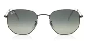 Ray-Ban Sunglasses RB3548N Hexagonal Metal Flat Lenses 004/71