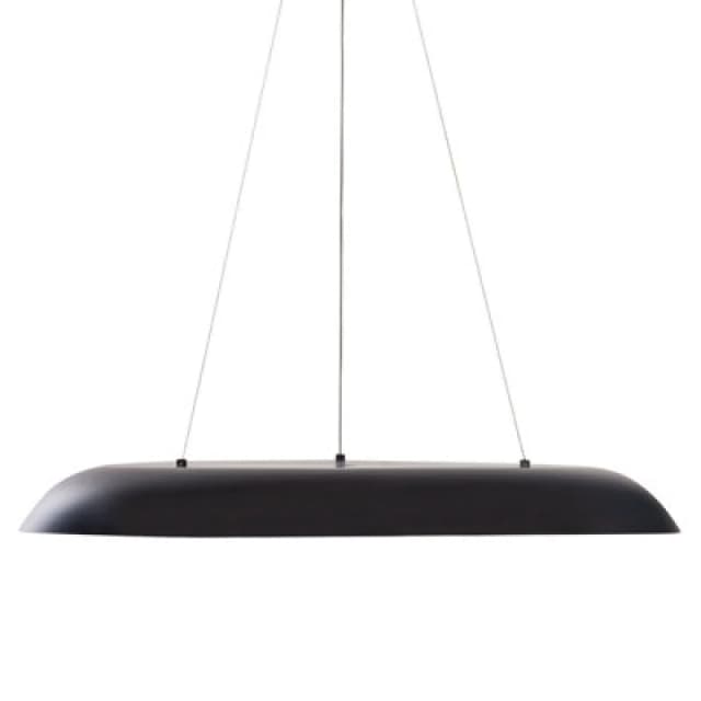 Beliani LED Pendant Lamp Surko Metal Black