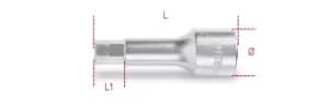 Beta Tools 920ME 1/2" Square Drive Hexagon Bit Socket Driver 10mm 009200510