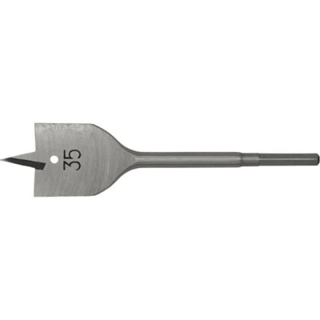 Loops 35 x 152mm Fully Hardened Wood Drill Bit - Hex Shank - High Performance Woodwork Multi