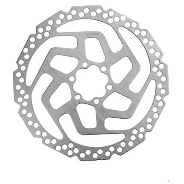 Shimano 6-Bolt Disc Rotor 160mm Silver unisex 160mm