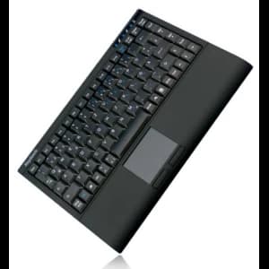 Keysonic ACK-540U Wired Mini Keyboard, USB, Built in Touchpad UK LAyout