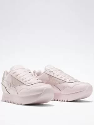 Reebok Royal Classic Jogger 3 Platform Shoes, Pink, Size 1 Older