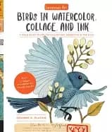 geninnes art birds in watercolor collage and ink a field guide to art techn
