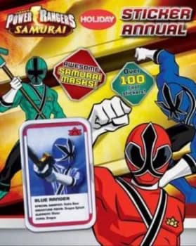 Power Rangers Bumper Sticker Annual Book