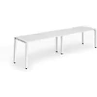 dynamic Computer Desk Evolve Plus BR214WHTW White 2800 mm x 800 mm x 730 mm