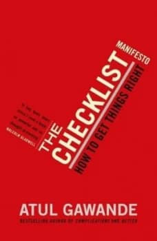 The Checklist Manifesto by Atul Gawande Paperback