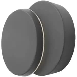 Netlighting Merano Chesapeake Outdoor Modern Wall Lamp Dark Grey Aluminium LED 1