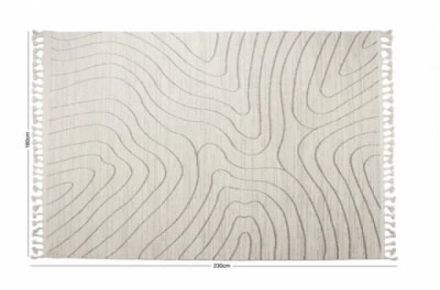 Esselle Home Arctic Contour Natural / Mink 160 X 230Cm Rug
