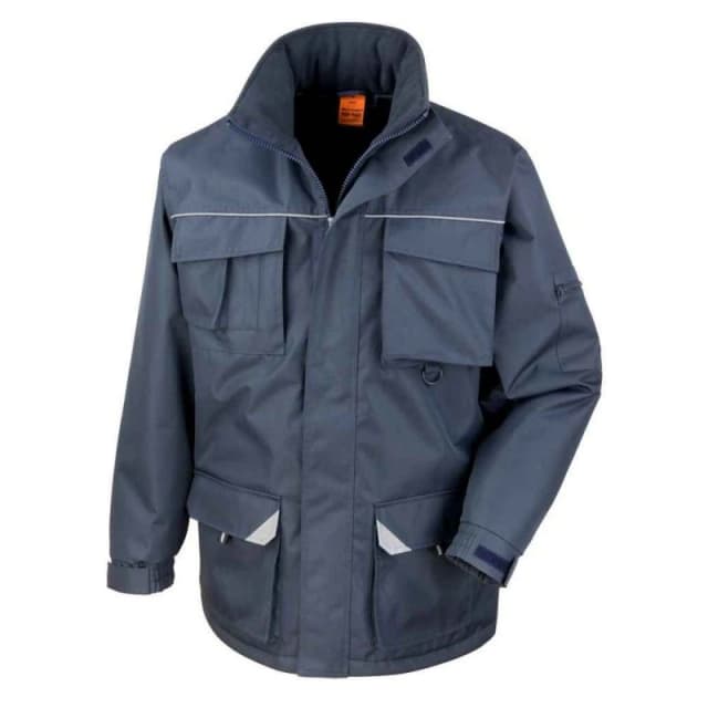 Result Result Men Sabre Coat in Navy Size: X-Small Navy XS Male 5063425977680