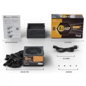 Seasonic B12 BC-750 750W 80+ Bronze Power supply UK Plug