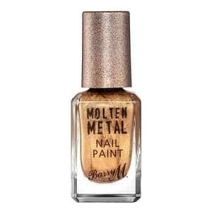 Barry M Molten Metals Glitter Nail Polish - Bronze Bae