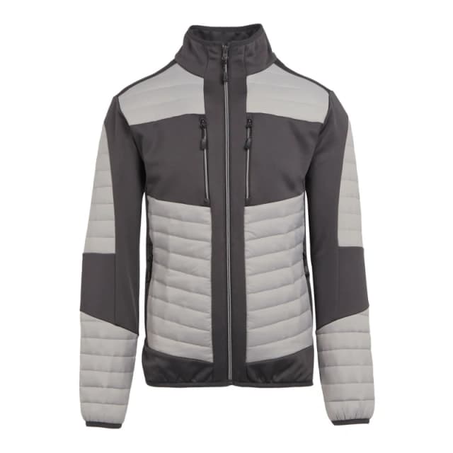Regatta Professional Mens Thermal Hybrid Jacket in Dark Grey Size: XS Dark Grey Male XS