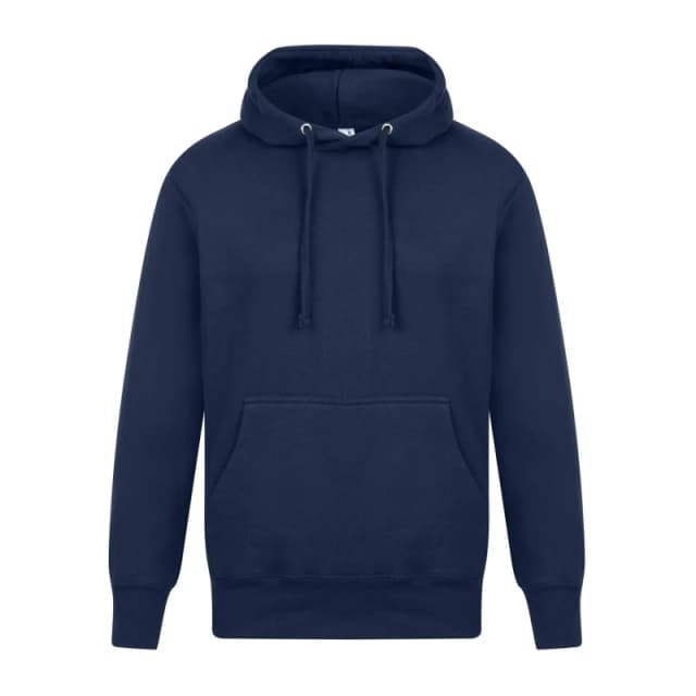 Casual Classics Mens Premium Ringspun Cotton Hoodie in Navy Size: Small Navy Male S