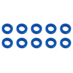 Associated Ballstud Washers 5.5 X 1.0Mm Blue Aluminium X10
