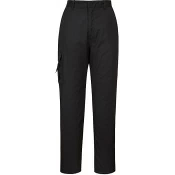 Portwest - C099 - Black Sz 3XL Regular Ladies Combat Trousers Work Wear