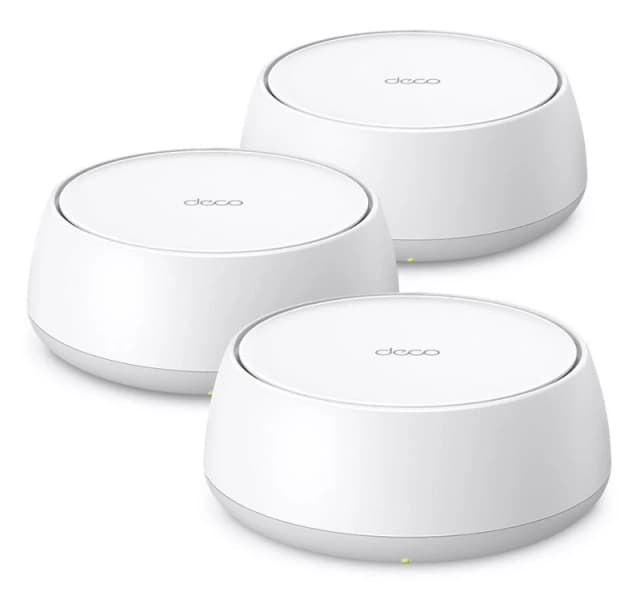 TP Link DECO BE22 Dual Band (2.4 GHz / 5 GHz) WiFi 7 (802.11be) White 2 Internal DECO BE22(3-PACK)