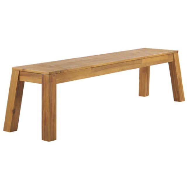 Beliani Garden Bench Livorno 169cm Acacia Wood Brown