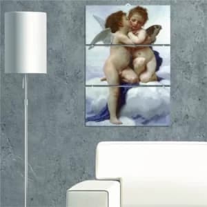 B16 Multicolor Decorative MDF Painting (3 Pieces)