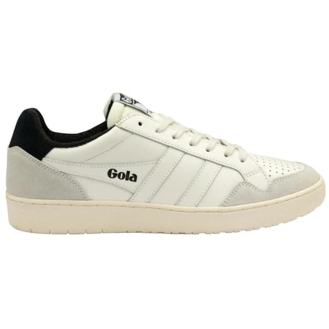 Gola 'Eagle' Leather Lace-Up Trainers Off White