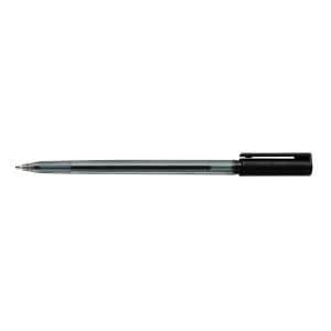 Elite Ballpen Fine 0.5mm Tip 0.25mm Line Black Pack 20 940657
